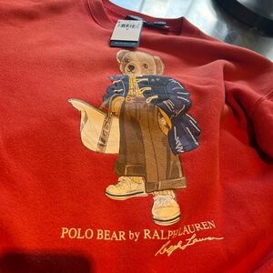 Polo Bear Fleece Sweatshirt